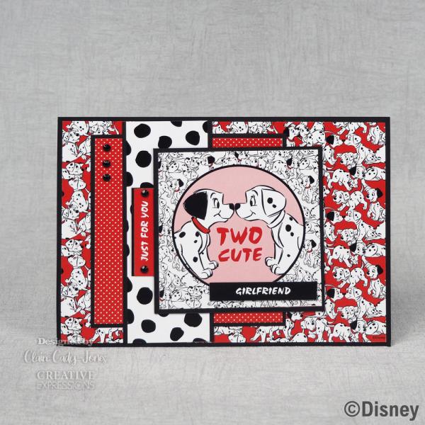 Creative Expressions - Card Making Kit 8x8 Inch - 101 Dalmatians  
