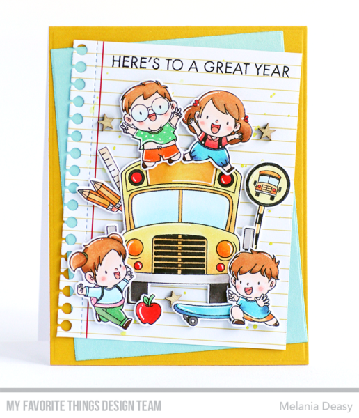 My Favorite Things Stempelset "School Is Cool" Clear Stamp Set