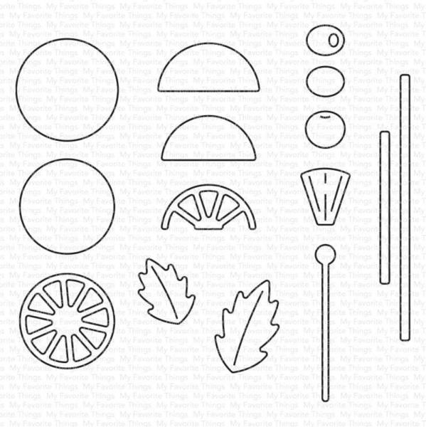 My Favorite Things Die-namics "Garnish" | Stanzschablone | Stanze | Craft Die