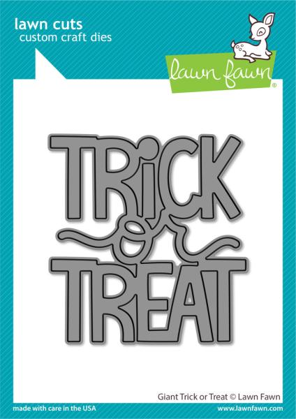 Lawn Fawn Craft Dies - "Giant Trick Or Treat" - Stanzen
