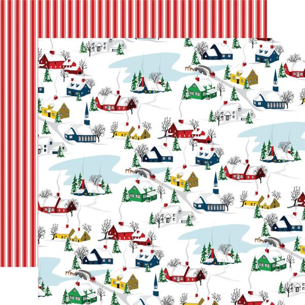 Carta Bella - Paper Pad 6x6" - "White Christmas" - Paper Pack