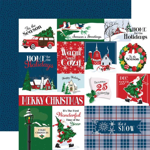 Carta Bella - Paper Pad 6x6" - "White Christmas" - Paper Pack
