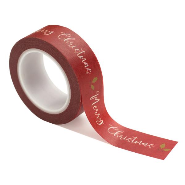 Echo Park - Washi Tape - "Merry Christmas Mistletoe" - Decorative Tape 