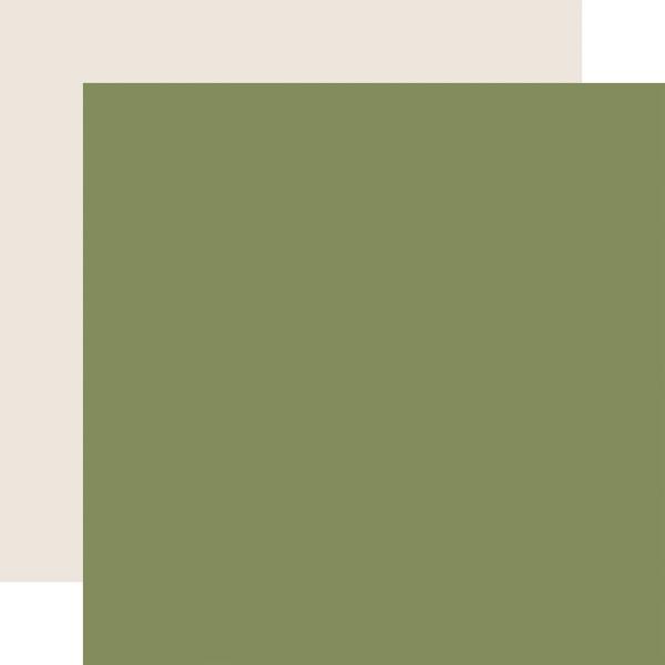 Echo Park- Coordinating Solids Paper 12x12" - "Gnome For Christmas" - Cardstock