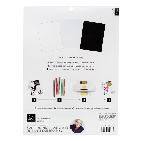 Heidi Swapp - Minc Paper Pad - "Surface Pad" - Paper Pack