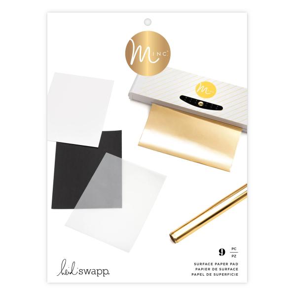Heidi Swapp - Minc Paper Pad - "Surface Pad" - Paper Pack