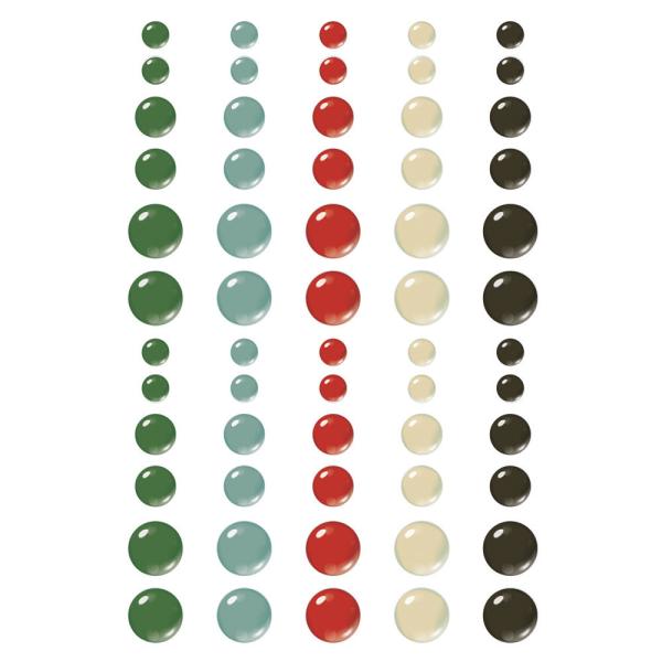 Simple Stories  Hearth & Holiday Enamel Dots