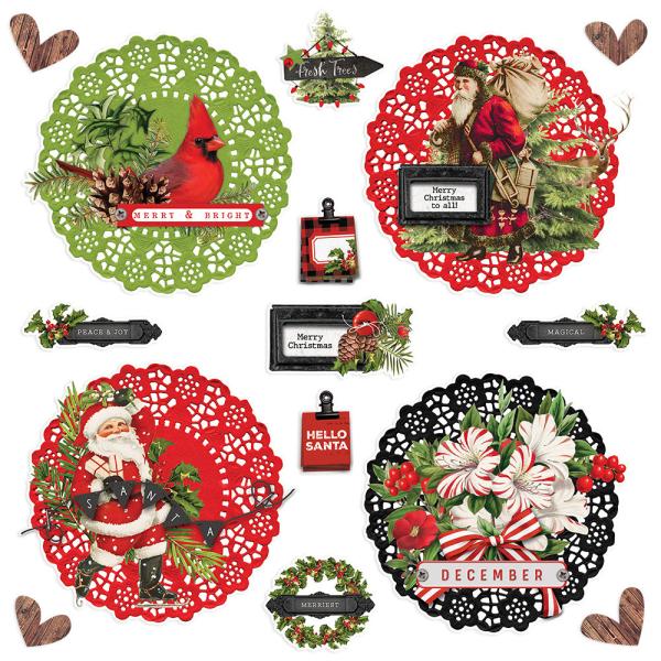 Simple Stories Die Cuts Simple Vintage Christmas Lodge