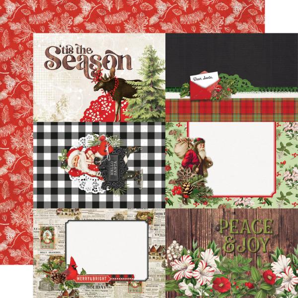 Simple Stories - Simple Vintage Christmas Lodge  - Collectors Essential Kit 