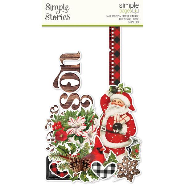 Simple Stories - Simple Vintage Christmas Lodge  - Collectors Essential Kit 