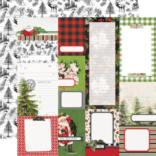 Simple Stories - Simple Vintage Christmas Lodge  - Collectors Essential Kit 