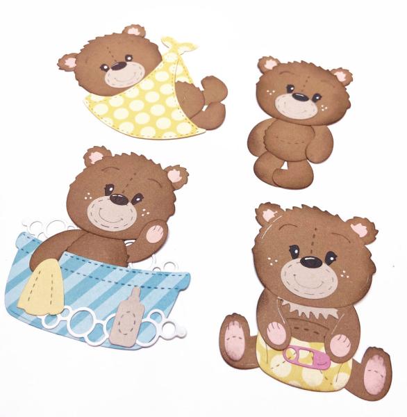 Creative Craft Lab - Studio Light - Dies - Bear Ted Basics - Stanze 