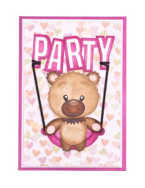 Creative Craft Lab - Studio Light - Dies - Bear Ted Basics - Stanze 