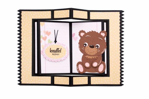 Creative Craft Lab - Studio Light - Dies - Bear Ted Basics - Stanze 