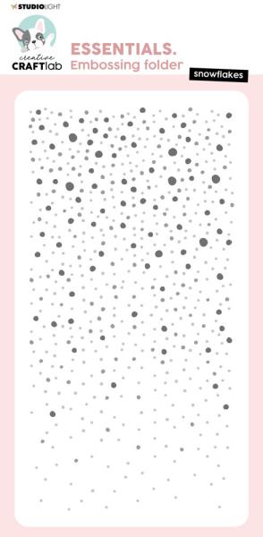 Creative Craft Lab - Studio Light - Embossingfolder - Snowflake - Prägefolder