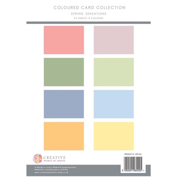 The Paper Boutique - Colour Card Collection  -  Spring Sensation - A4 - Cardstock