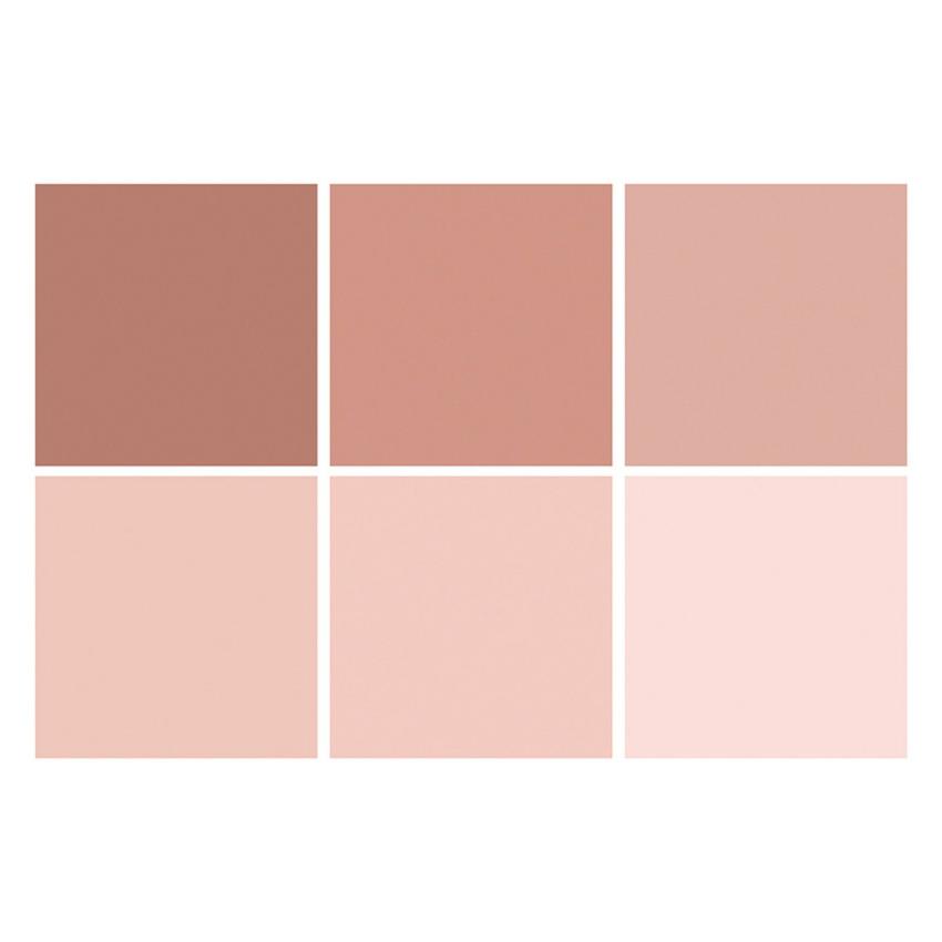 The Paper Boutique - Colour Card -  Everyday shades of Blush  - 8x8 Inch - Cardstock