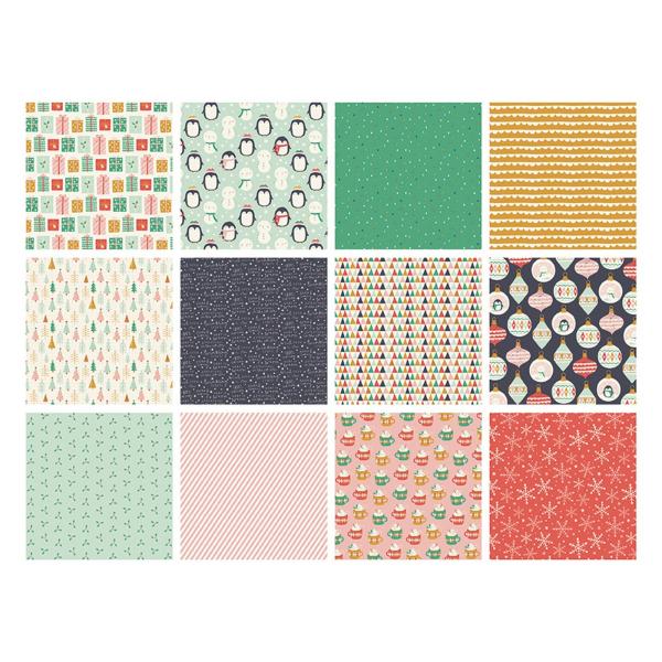 The Paper Boutique - Decorative Paper - Christmas adventure - 12x12 Inch - Paper Pad - Designpapier