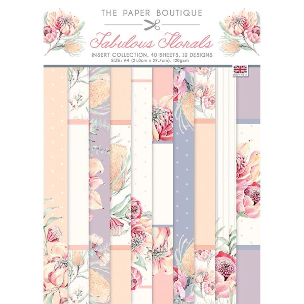 The Paper Boutique - Insert Collection - Fanciful Florals - Designpapier 