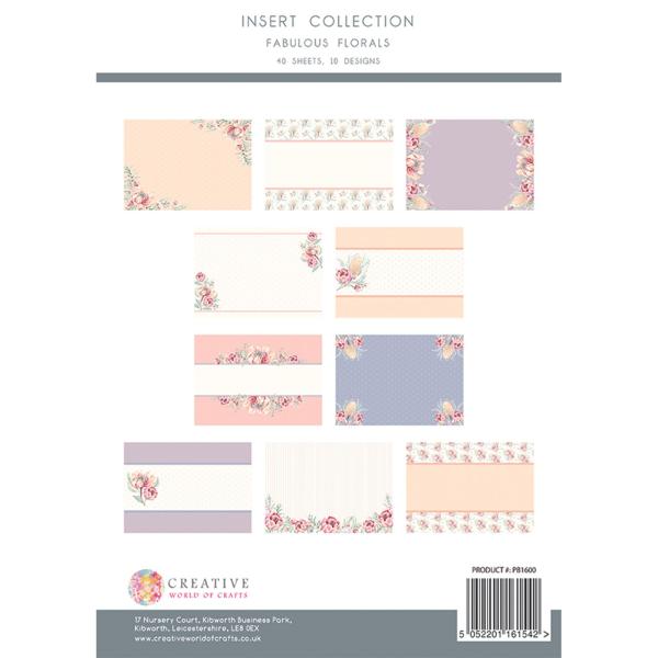 The Paper Boutique - Insert Collection - Fanciful Florals - Designpapier 