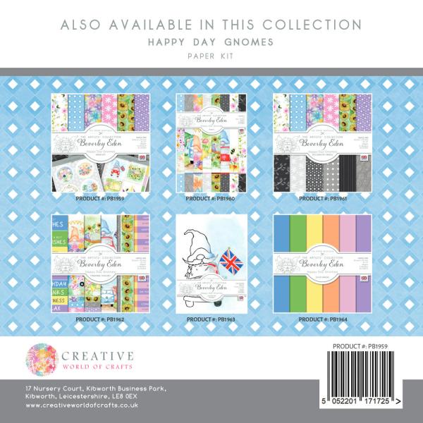 The Paper Boutique - Paper Kit - Happy Day Gnomes  - Die Cut Toppers - Designpapier 