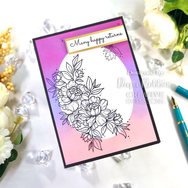 Woodware - Clear Stamps - Many Happy Returns - Stempel 