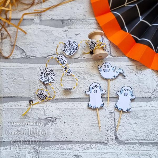 Woodware - Clear Stamps - Spider's Web  - Stempel 