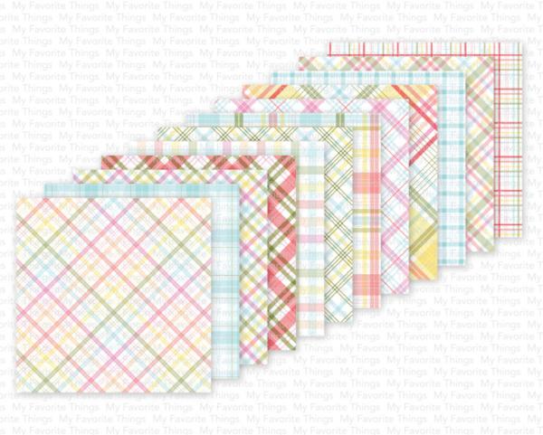 My Favorite Things Joyful Plaid 6x6 Inch Paper Pad