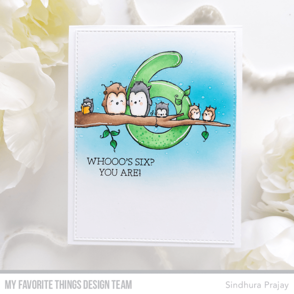 My Favorite Things Stempelset "Number Fun 6" Clear Stamp