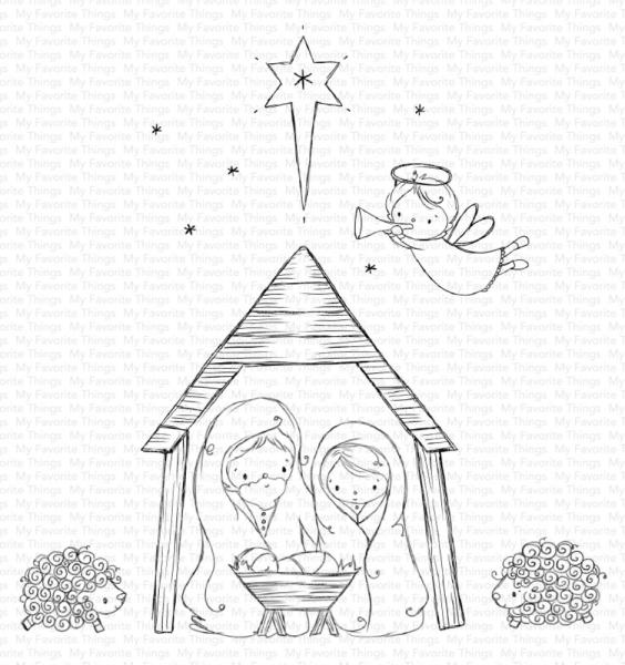 My Favorite Things Stempelset "Christmas Blessings" Clear Stamp Set