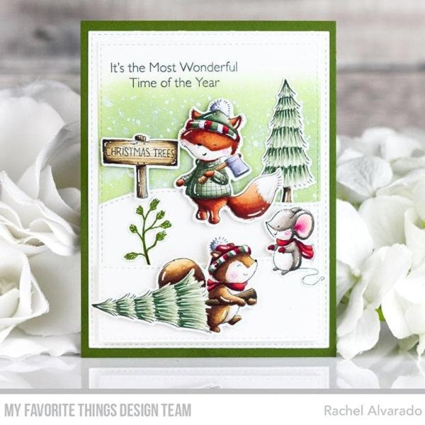 My Favorite Things Stempelset "Christmas Tree Farm" Clear Stamp Set