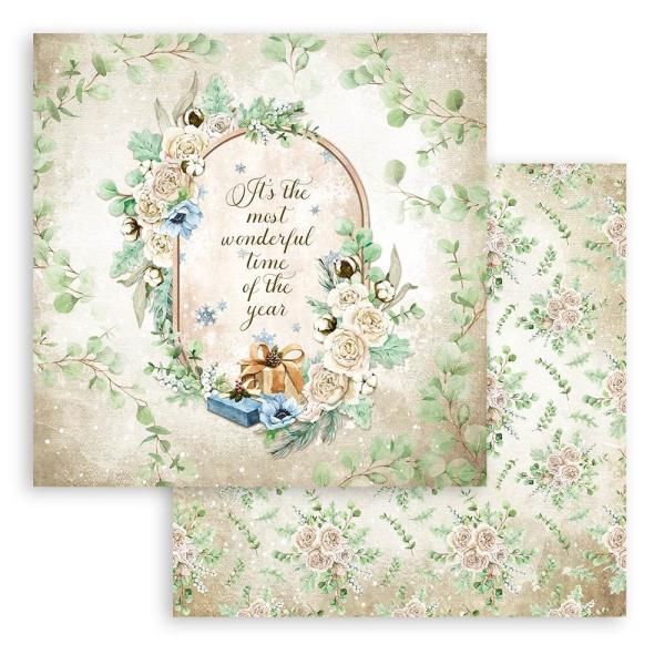 Stamperia "Romantic Cozy Winter" 12x12" Paper Pack - Cardstock