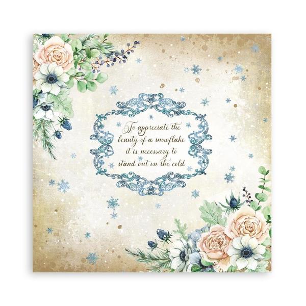 Stamperia "Romantic Cozy Winter" 6x6" Paper Pack - Cardstock