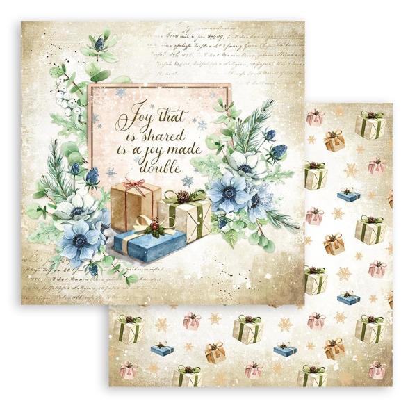 Stamperia "Romantic Cozy Winter" 6x6" Paper Pack - Cardstock