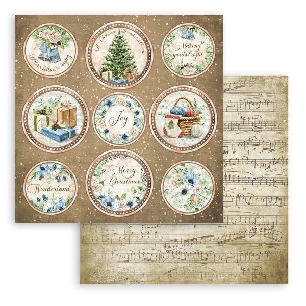 Stamperia "Romantic Cozy Winter" 6x6" Paper Pack - Cardstock