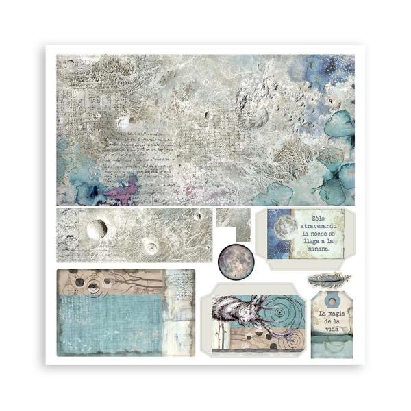 Stamperia - Pop Up Kit - " Cosmos Infinity " 12x12" Paper Pack - Cardstock
