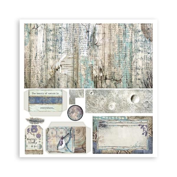 Stamperia - Pop Up Kit - " Cosmos Infinity " 12x12" Paper Pack - Cardstock