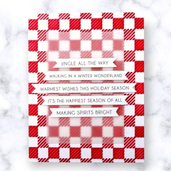LDRS-Creative - Clear Stamps - Christmas Sentiment Stack - Stempel