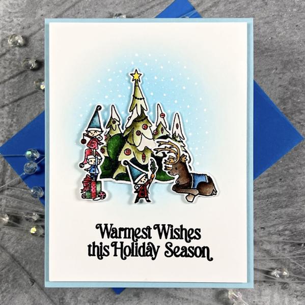 LDRS-Creative - Clear Stamps - Christmas Sentiments  - Stempel