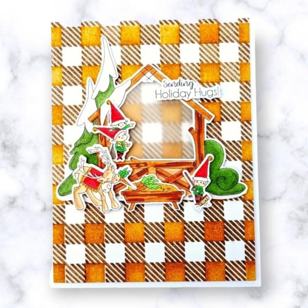 LDRS-Creative - Dies - Christmas Stable - Stanzen