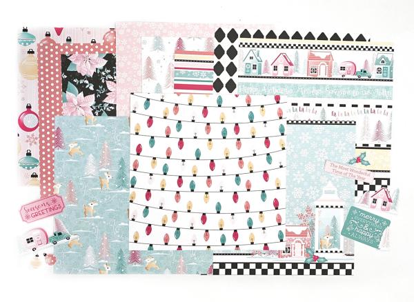 LDRS-Creative  MacKenna Christmas Paper Pack 12x12