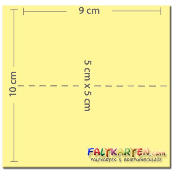 Tischkarte - Platzkarte 9 x 5 cm 225g/m² in tiefseeblau
