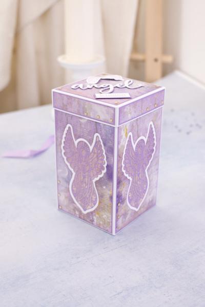 Crafters Companion - Stamp & Dies -Angel Kisses  - Stempel & Stanze 