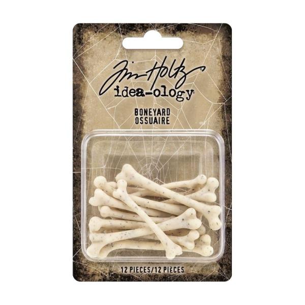 Tim Holtz - Idea Ology " Halloween Boneyard" - gruselige Knochen