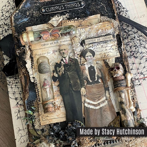 Tim Holtz - Idea Ology " Halloween Boneyard" - gruselige Knochen