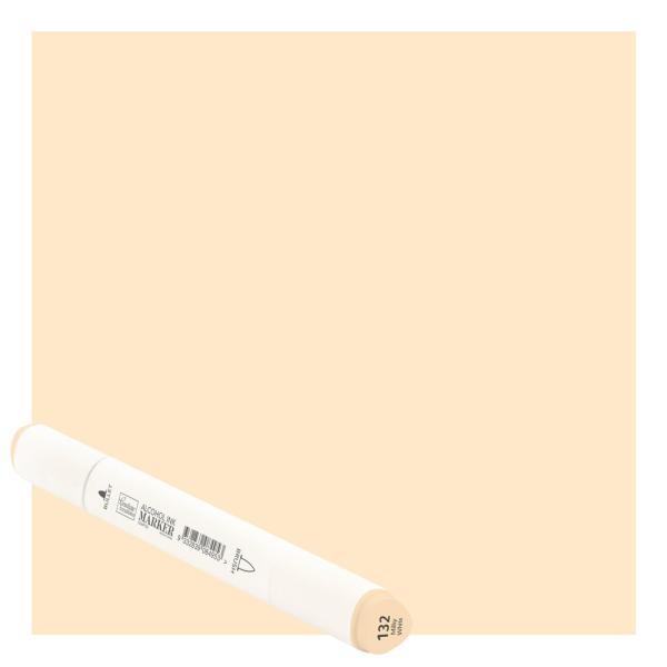 Couture Creations Twin Tip Alcohol Ink Marker  Milky White