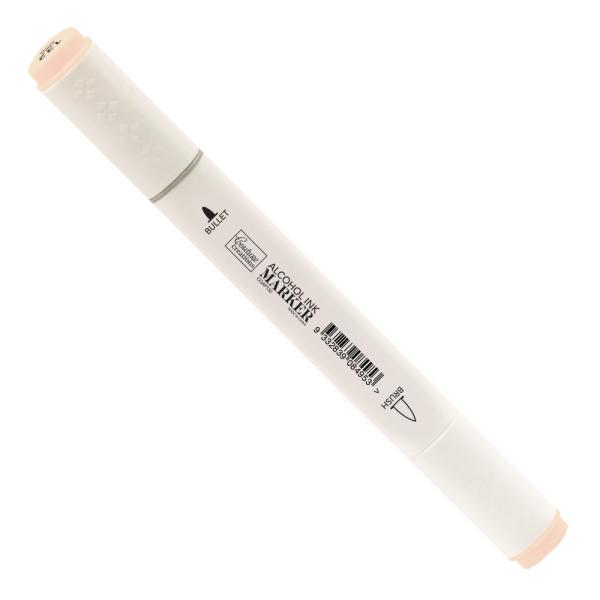 Couture Creations Twin Tip Alcohol Ink Marker  Milky White