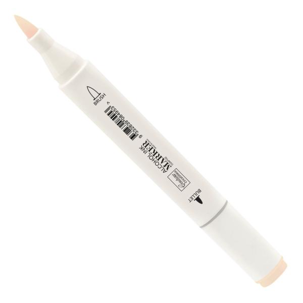 Couture Creations Twin Tip Alcohol Ink Marker  Milky White