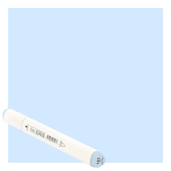 Couture Creations Twin Tip Alcohol Ink Marker  Pale Blue Light