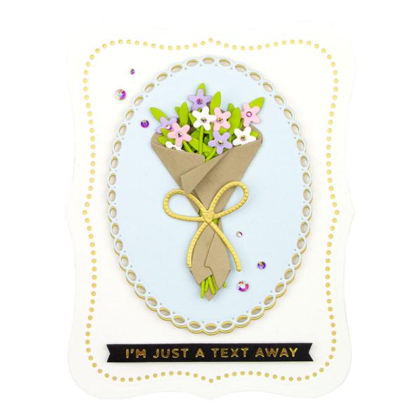 Spellbinders Dies "Bouquet of Flowers" Stanzschablonen